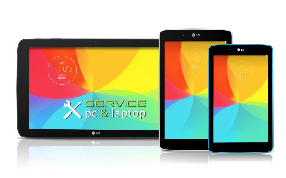 Service și reparații tabletă LG
