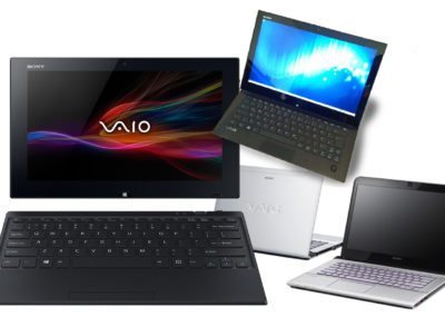 Service și reparații laptop Sony Vaio